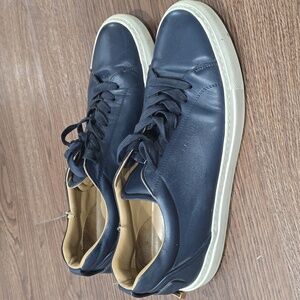 Buscemi men’s, Navy Blue And White Leather sneakers 45 (11.5 US)